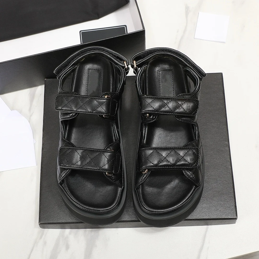 New Style Denim Breathable, 2026 Summer Women's Cool Shoes - Comfortable, Lightweight, Anti-Slip Velcro Leisure Beach Shoes