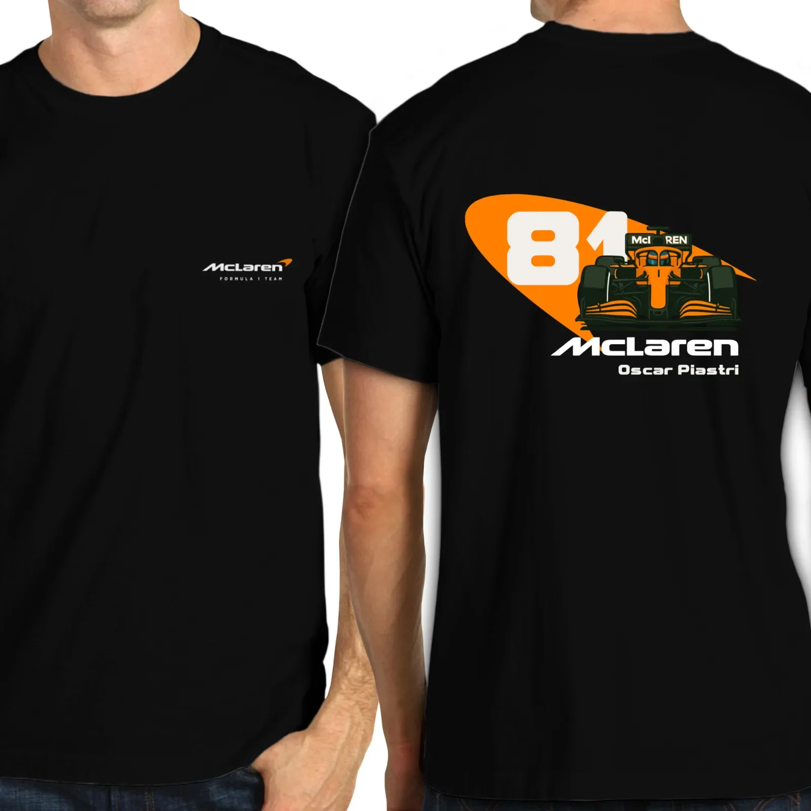 Футболка-команды-mclarens-formula-1--Гоночная-рубашка