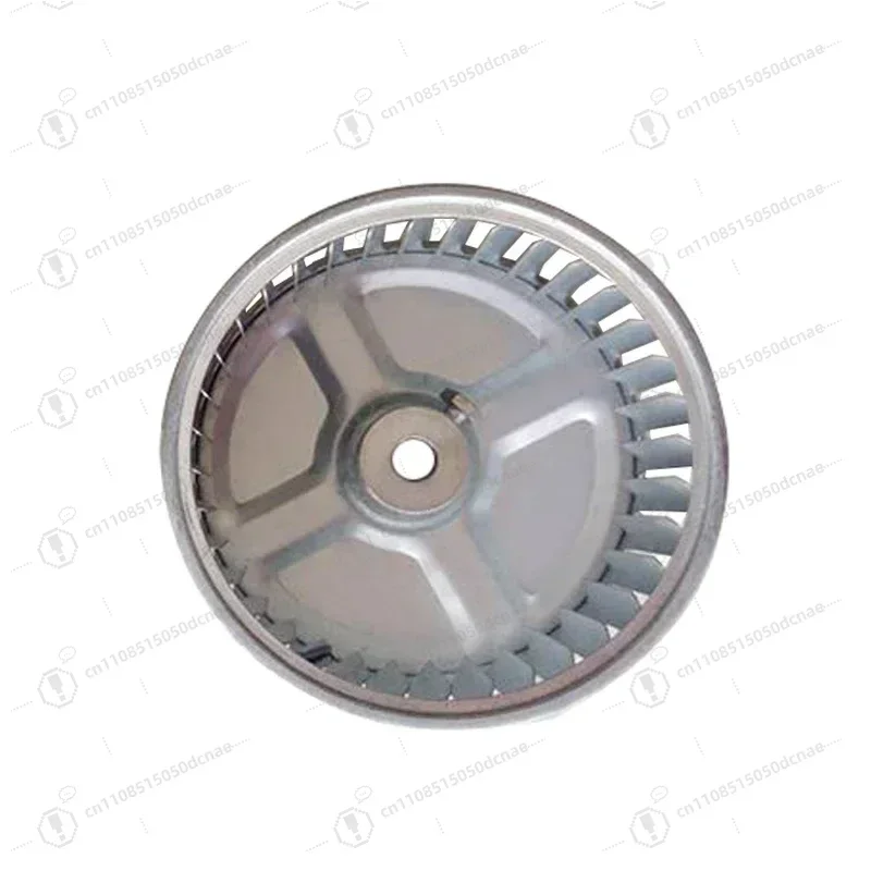 Multivane Centrifugal Fan Impeller Aluminum Zinc Alloy Blower Wheel Vane Motor Blades With Shaft For Small Industrial Blowers