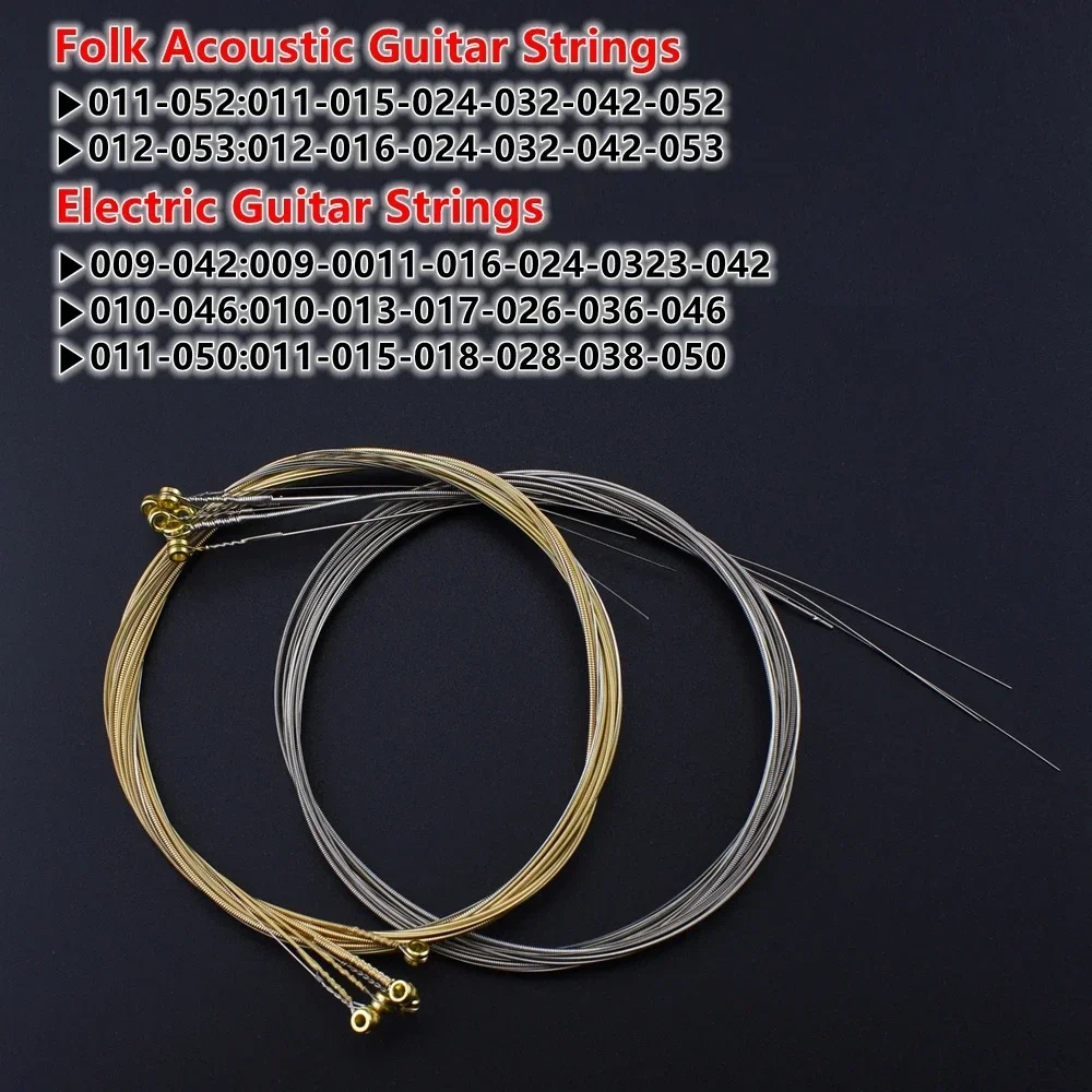 1 Piece Guitar Single String  008/009/010/011/012/013/015/016/017/018  / 1 Set Guitar Strings- KR(Origin)