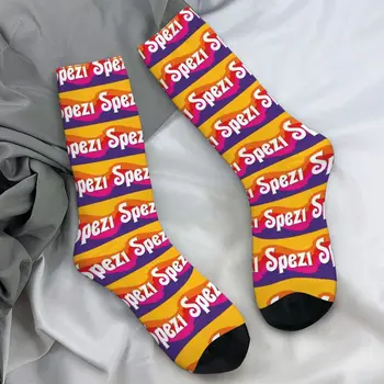 Paulaner Spezi Strümpfe Männer Deutschland Orange Soda Getränk Socken Weiche Atmungsaktive Kawaii Socken Winter Skateboard Rutschfeste Socken