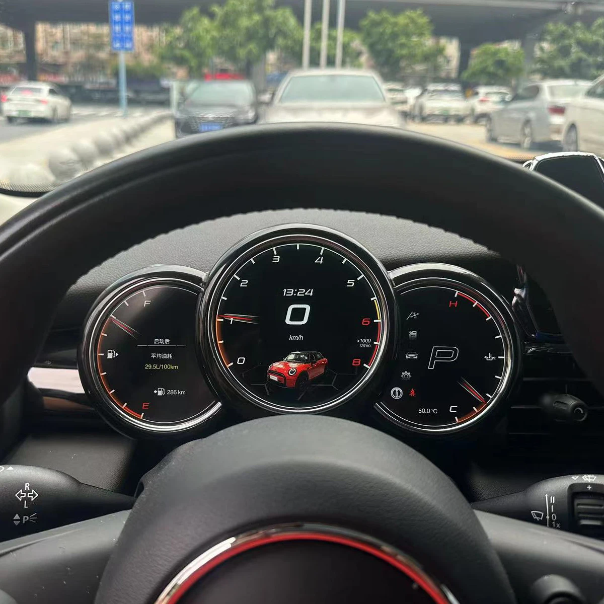 3*5''Inch Digital Instrument Gauge Cluster For MINI Cooper R55 R56 R57 R60 F55 F56 F57 04-23 Speedometer Cockpit Dashboard Panel
