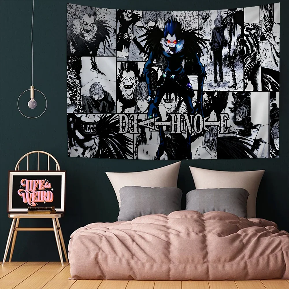 Anime Death Note Ryuk DIY Wall Tapestry for Living Room Home Dorm Decor Wall Art Decor