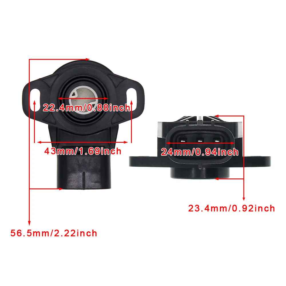 For Suzuki XL-7 Grand Vitara Vitara 1.6L 2.0L 2.7L 1999-2006 Throttle Position Sensor TPS Replaces TPS6040