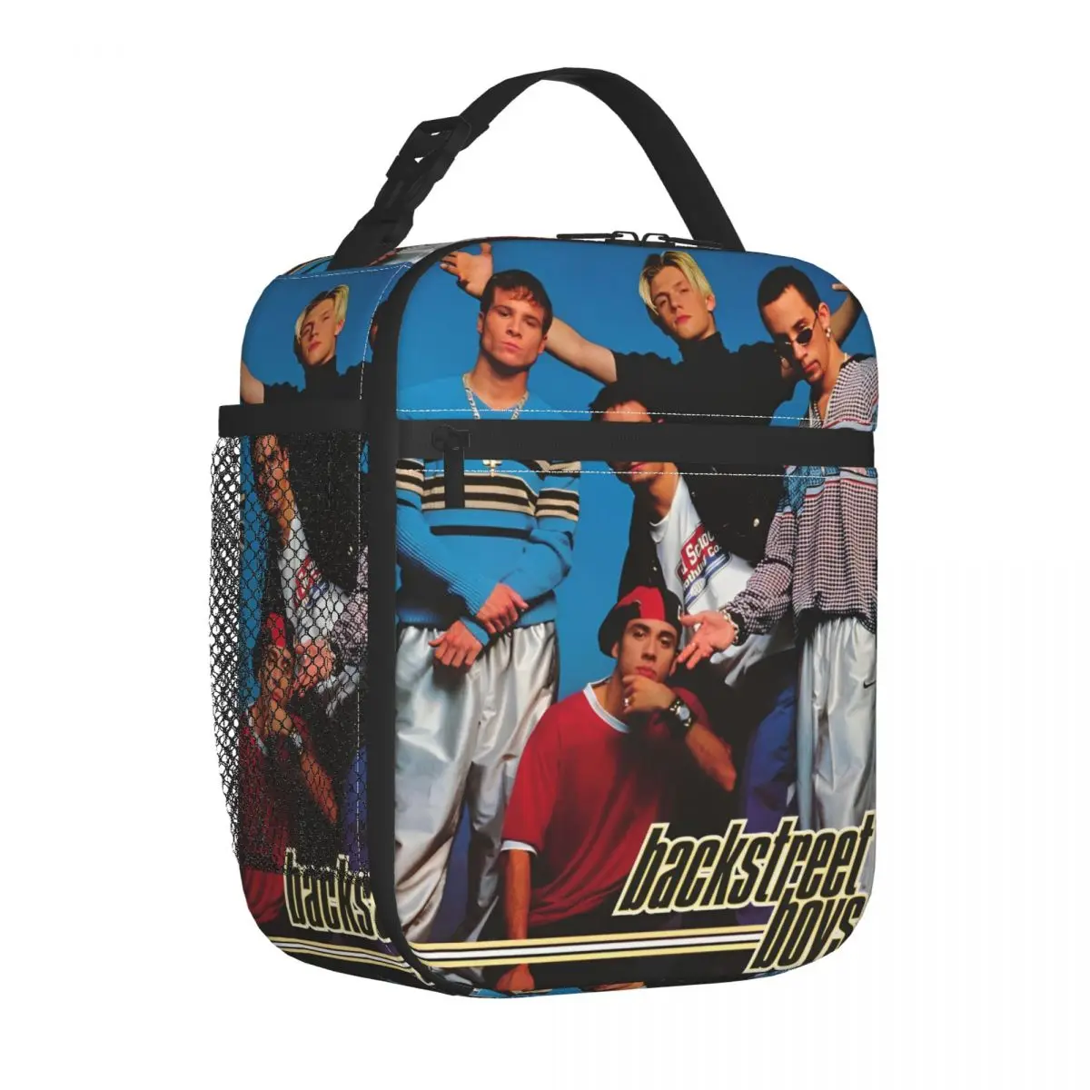 Backstreet Boys Fan Gift Product Insulated Lunch Bag For School Storage Food Boxes Portable Cooler Thermal Lunch Box