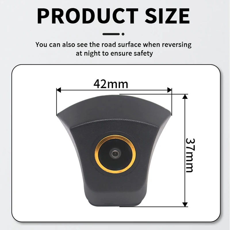 AHD Night Vision Waterproof Car Front View Camera For Audi A1 A2 A3 A4 A5 A6 A7 A8 A4L A6L Q3 Q5 Q7 TT TTS Logo Parking Camera