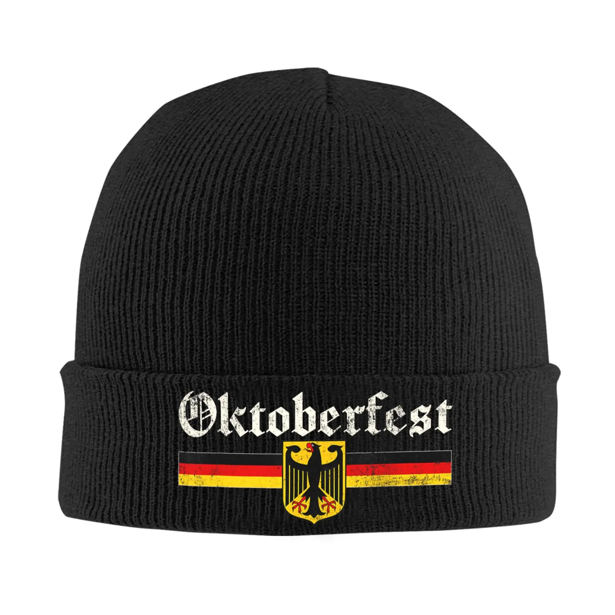 Oktoberfest Prost German Drinking Beer Knitted Hats Autumn Winter Beanies Warm Octoberfest Caps Men Women Acrylic Hip Hop Bonnet