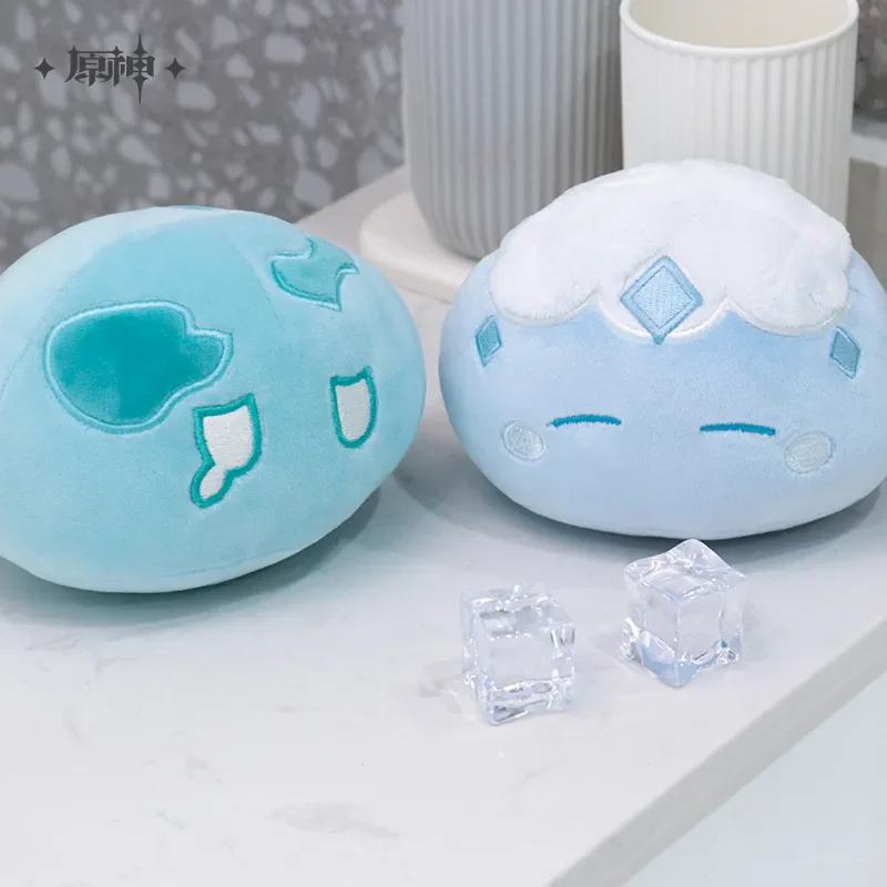 أنيمي لعبة Genshin Impact Official Merch miHoYo Slime Series الأصلي أصيلة الوحل الشكل أفخم قلادة تأثيري هدية عيد ميلاد