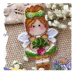 Cross Stitch Embroidery Kit, Christmas Chorus Ornament, Festival Ornament, Tree Decorations