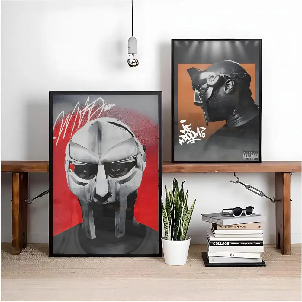 M-MF الموت مغني الراب اللوحة الخط الإبداعية عالية الوضوح قماش يطبع لغرفة المعيشة جدار الفن وديكور المنزل #5