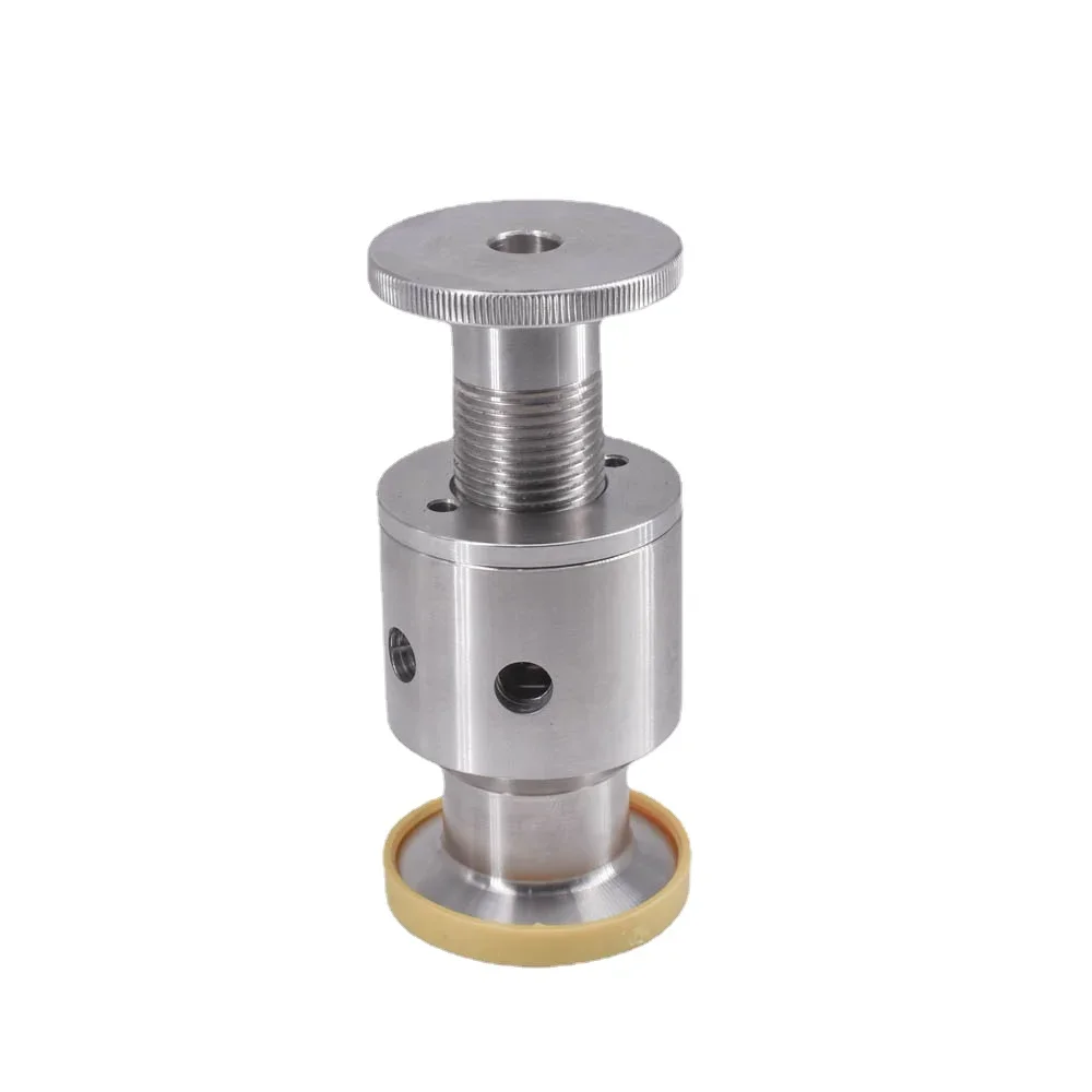 

1.5" Tri Clamp 0.5-5 Bar Adjustable Pressure Relief Safety Valve Sanitary SUS 304 Stainless Steel Beer Brewing