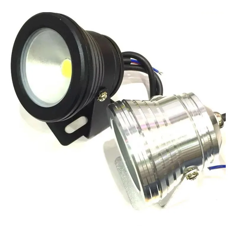 

DC12V 10W Подводная светодиодная лампа Холодный белый Теплый белый RGB-прожектор