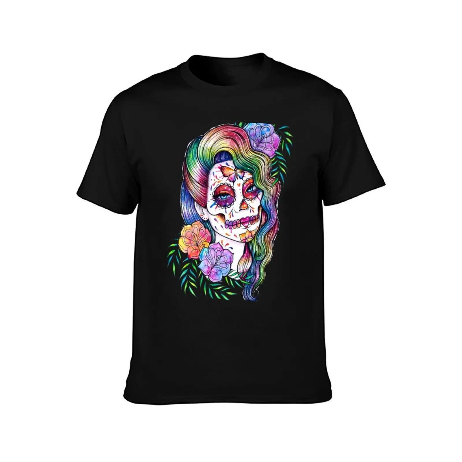 Daydreamer | Sugar Skull Girl T-Shirt Cool Dry Performance T-Shirt