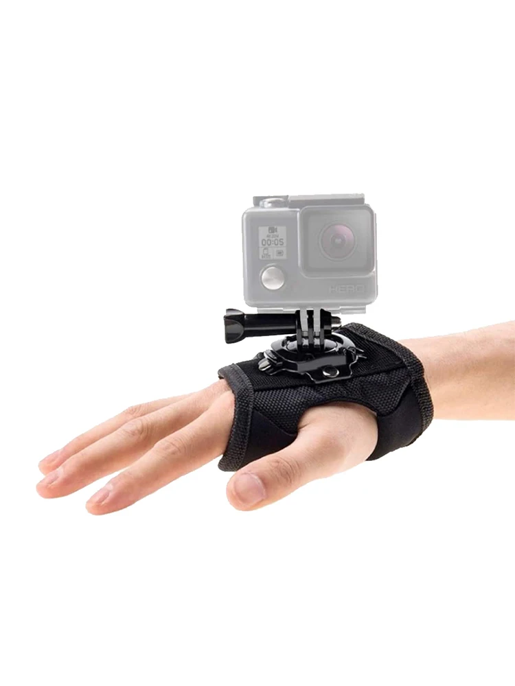 360 °   Uchwyt obrotowy na nadgarstek do GoPro Hero 13 12 11 10 9 8 7 6 SJCAM AKASO Insta360 DJI Osmo Action Akcesoria do kamer — zdjęcie 2