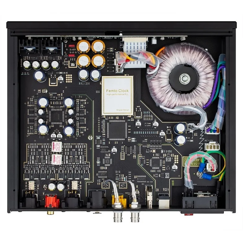 Singxer SDA-6 DAC DSD512 AK4499 XMOS XU208 I2S USB NOS PLL Solución directa nativa Decodificador de interfaz analógica digital