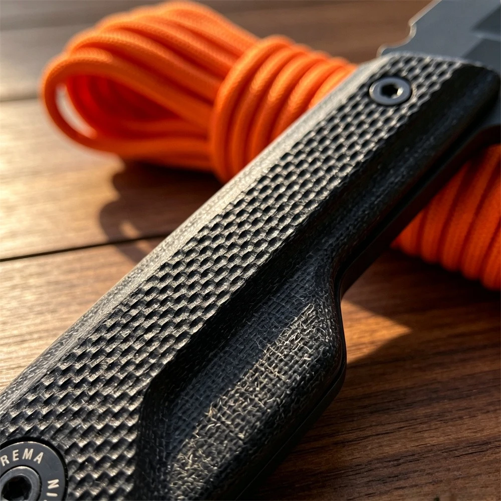 Cuchillo de caza de hoja fija  - Knife Hunting Fixed Blade reseña y precio