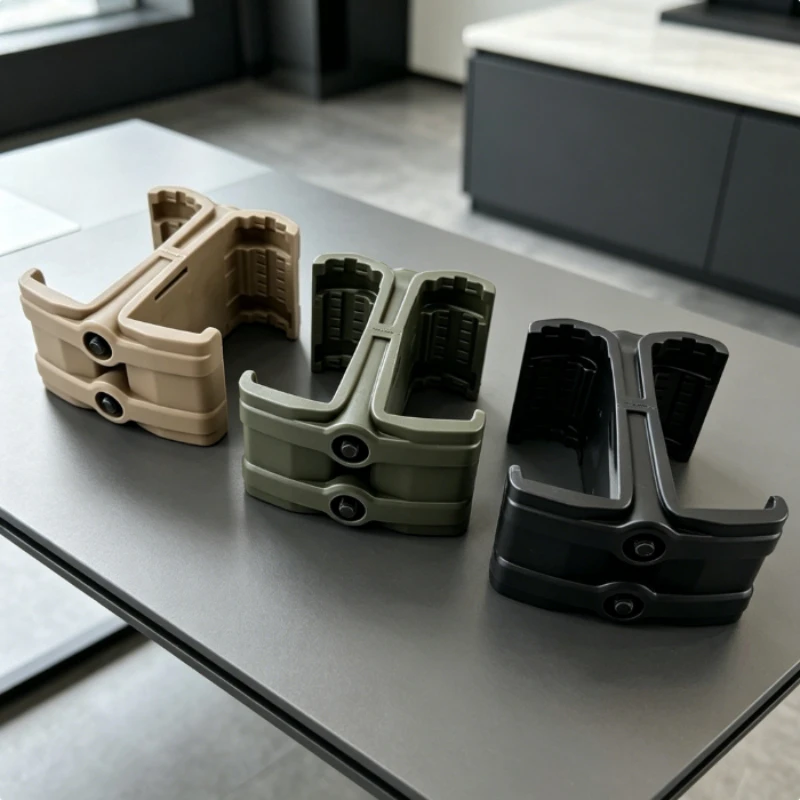 2026 1/2/3PCS Nylon Double Magazine Connector Accessory Dual Magazine Coupler Compatible With Outdoor Toy Equipment