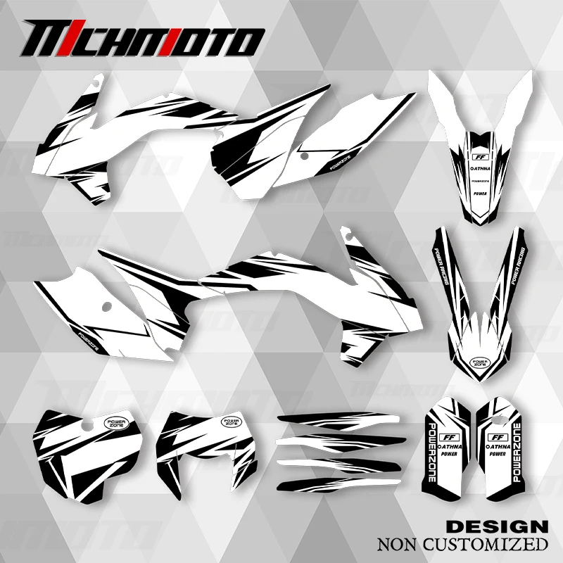 

MCHMFG New Style Graphics Decals Stickers Kit For KTM EXC 2014 2015 2016 SXF 2013 2014 2015