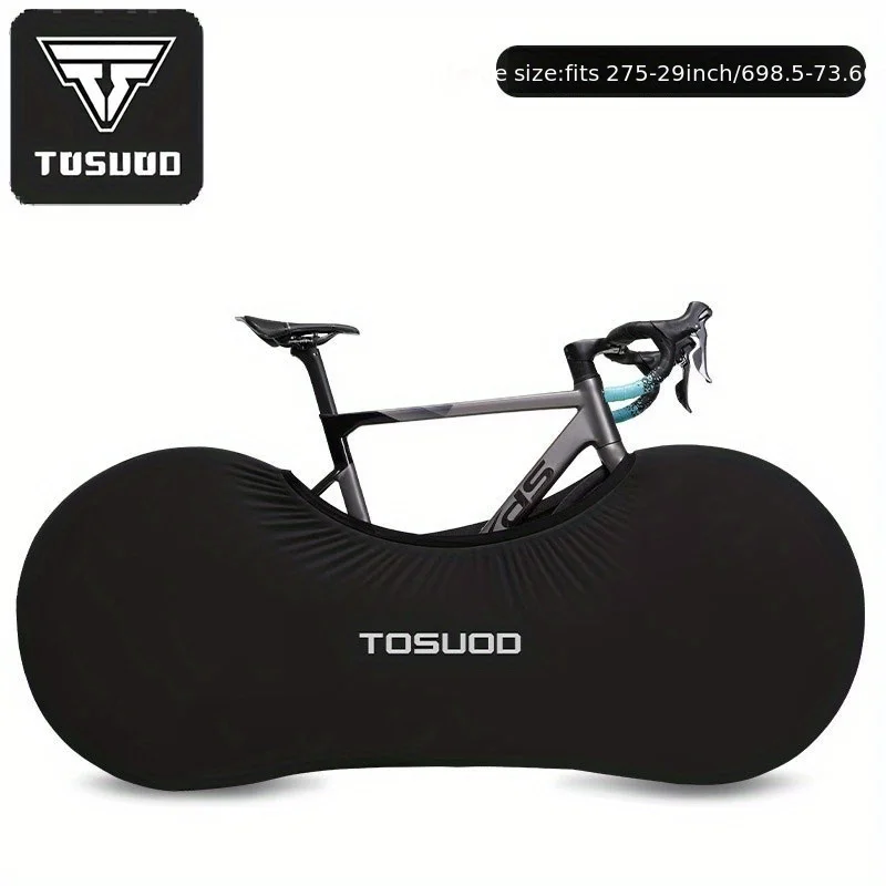 TOSUOD Fahrrad-Staubschutz, Sonnenschutz, vollständige Abdeckung, Radschutz für Mountainbike, Rennrad, Aufbewahrung, Innen- und Außenbereich, langlebig