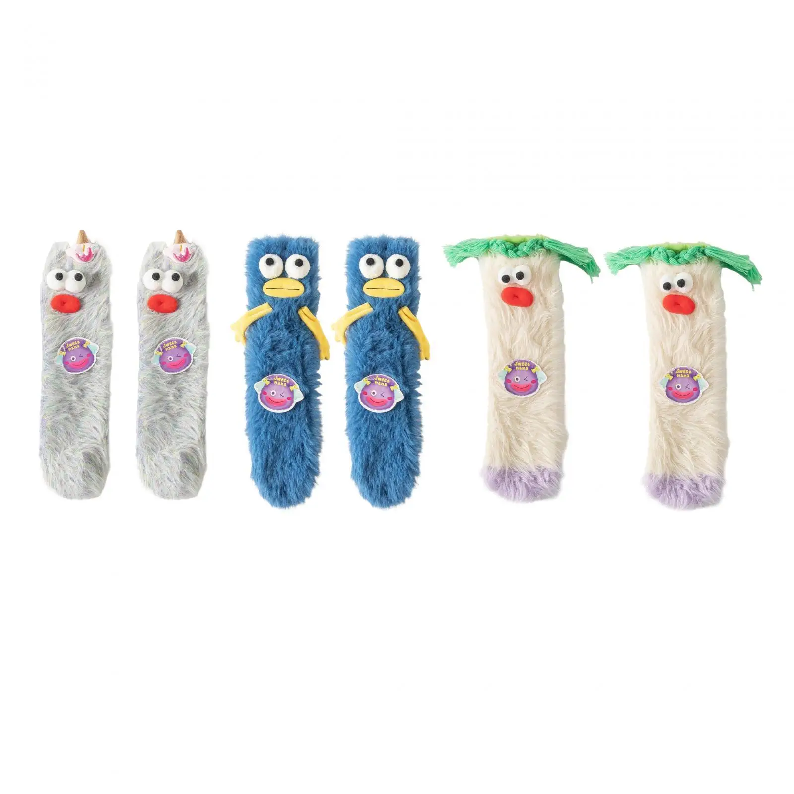 

Women's Fuzzy Socks Autumn Comfortable Thermal Christmas Socks Soft Bed Socks