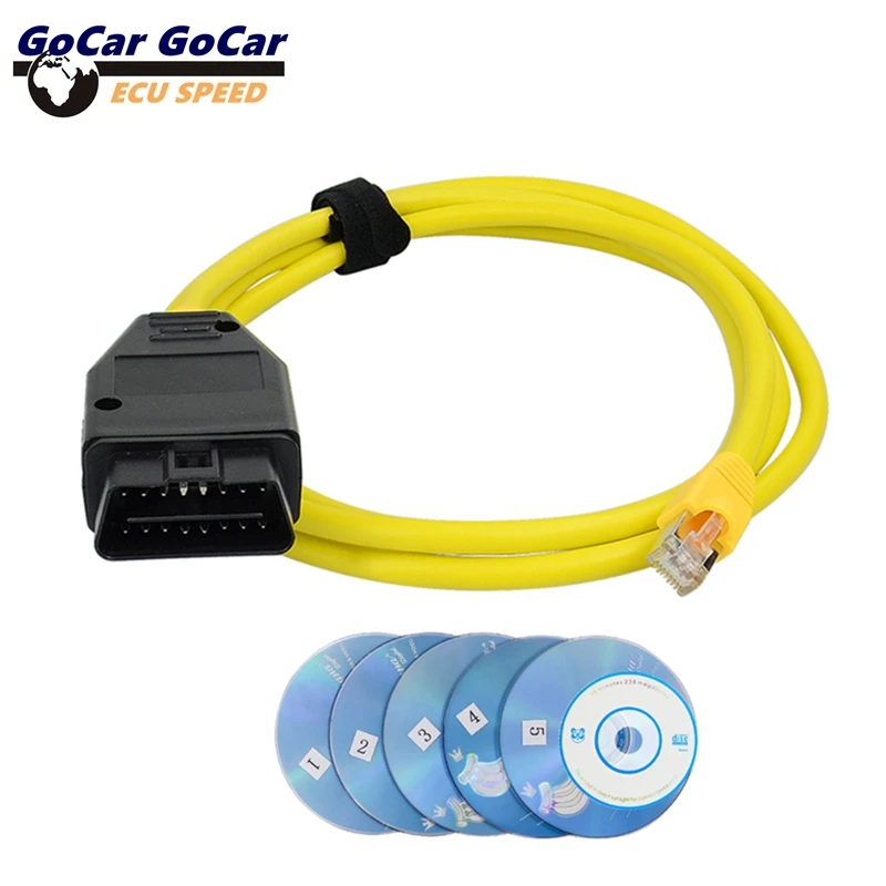 

ENET Date Cable For BMW F-Series ICOM OBD2 Interface Cable Automotive Diagnostic Cable for BMW OBD2 Scanner Interface