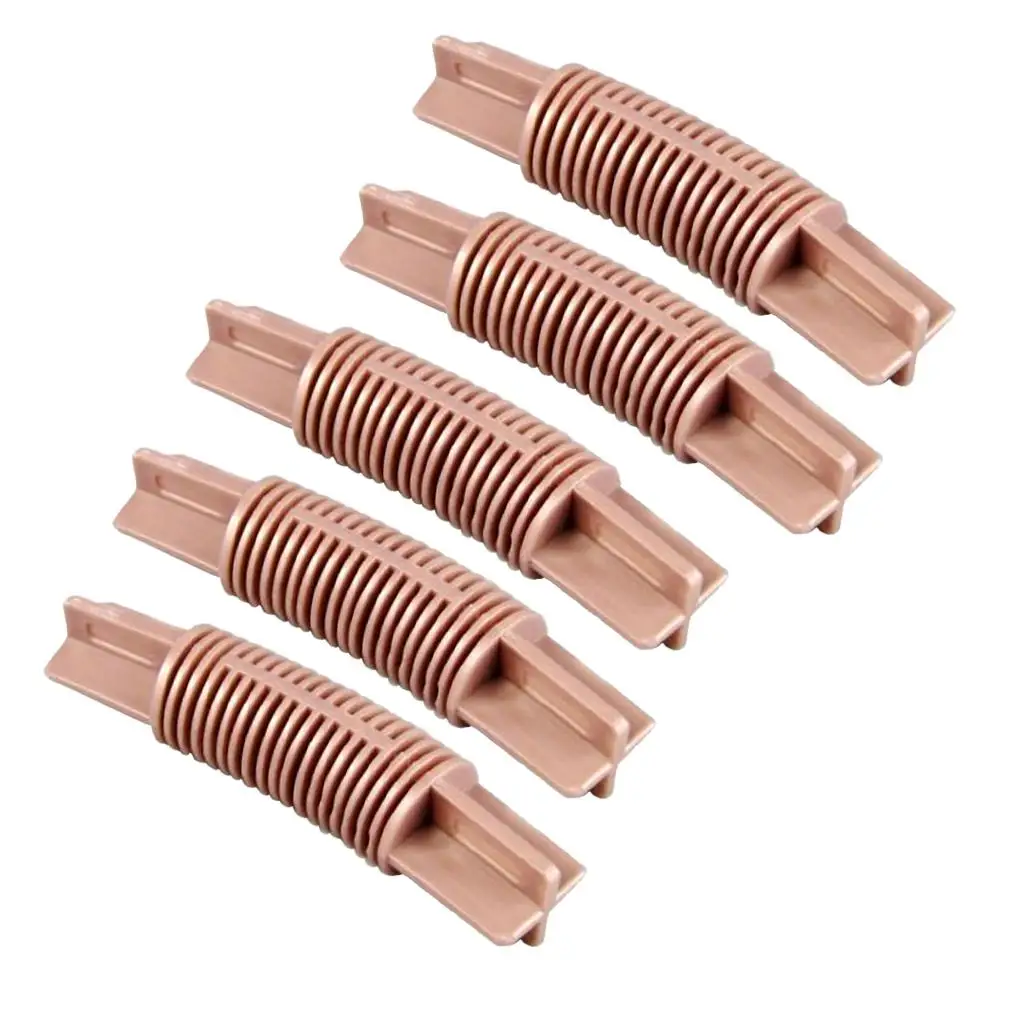 Curtain Rod Elbow Bend Adjustable Plastic Window Corner Joint for 26mm 28mm Terminal Bar Curtains
