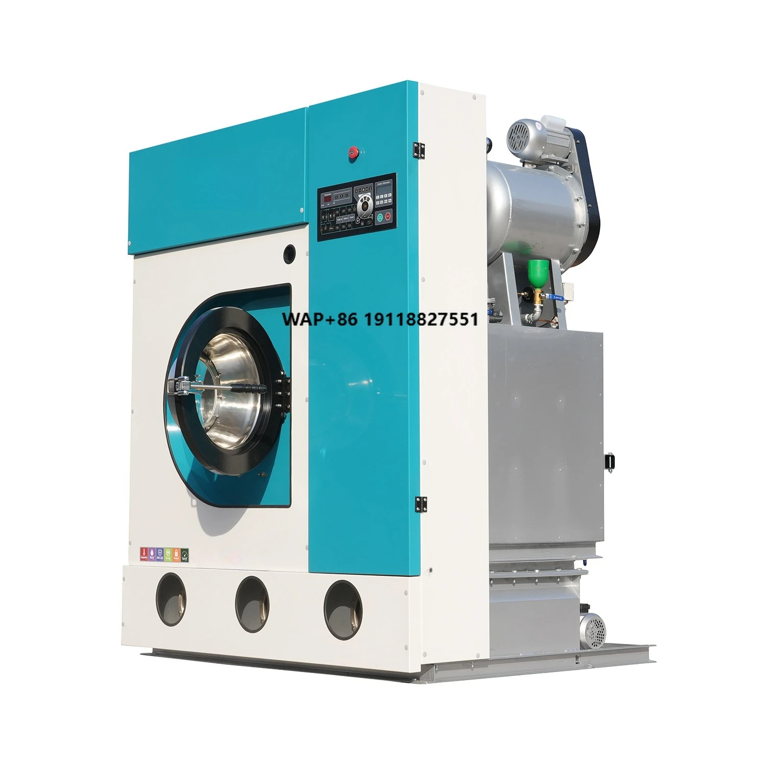 

High Quality New Industrial Oil Dry Cleaning Machine Automatic Engine Steam Heating 20kg Energy Saving Efficient