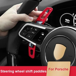 For Porsche Cayenne 2015-2019 Macan 2014-2019 Panamera 2017-2019 911 16-19 Aluminum Steering Wheel Gear Shift Paddle Extension