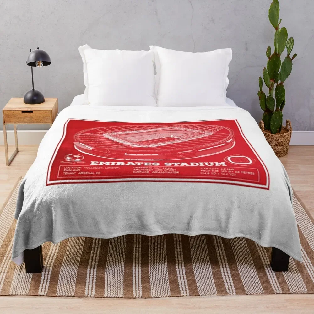 

Emirates Stadium Throw Blanket Cute Large Thin cosplay anime Blankets