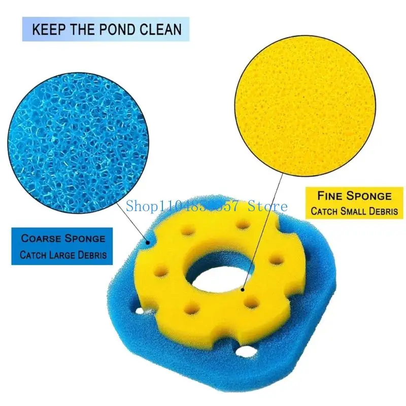 

652F Sponge Filter Pad Aquariums Filter Media Sponge Foam Floss for CPF-250 CPF-180