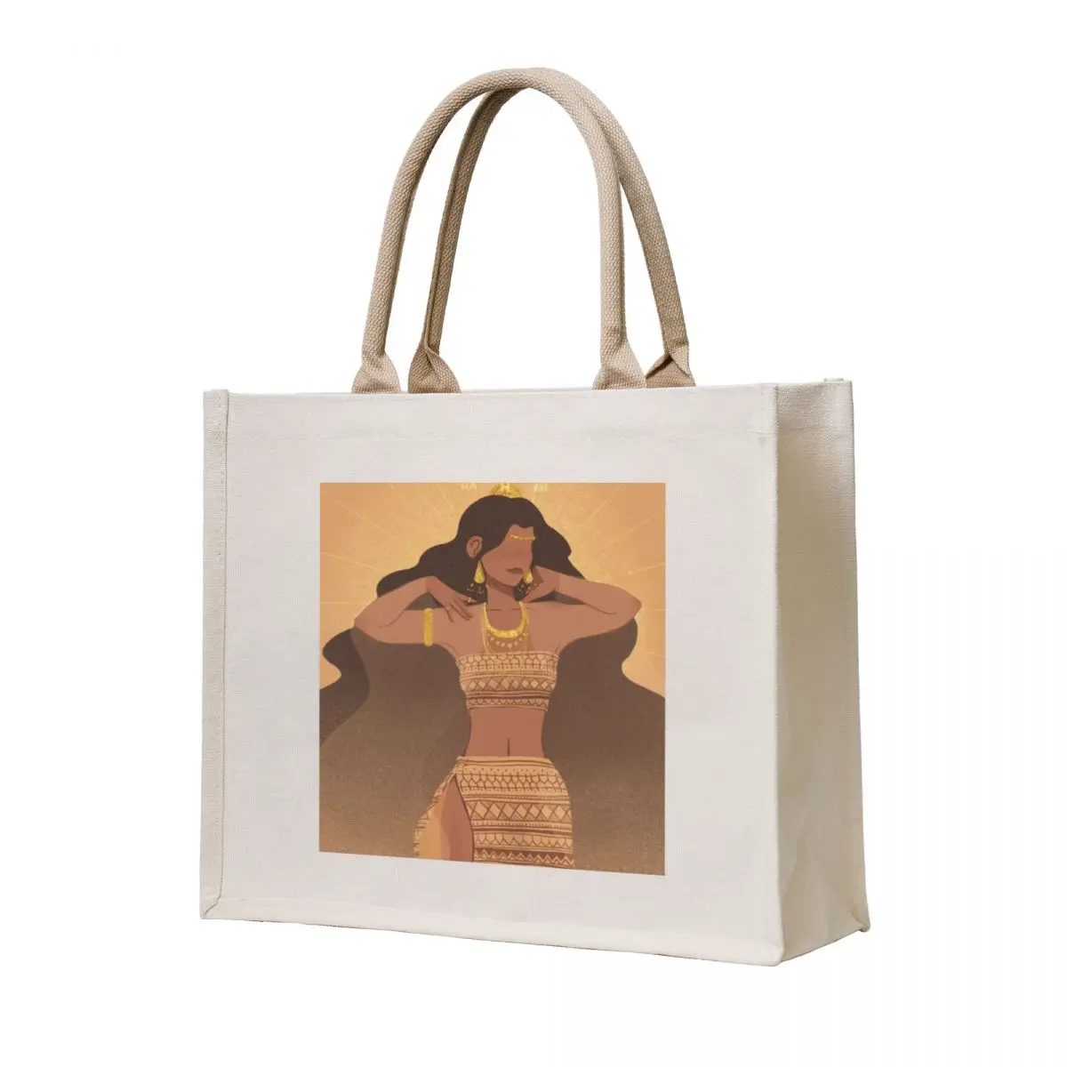 

Hanan Goddess of the Morning Tote Bag shopping bags foldable hand bag tote bag custom