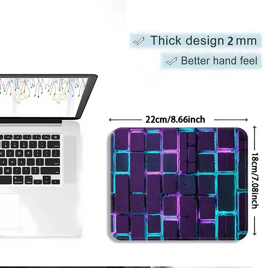 Waterproof Mouse Pad Game Console Pad office Pad Computer Laptop Pad Keyboard Mouse Pad Desk accessories Brick Seam Pattern