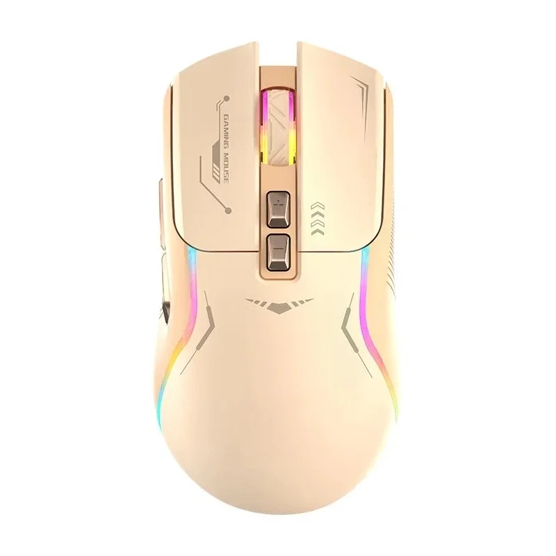 

Lightweight Wired RGB Backlit Gaming Mouse Optical Sensor Programmable Button Right Hand Design Ergonomic