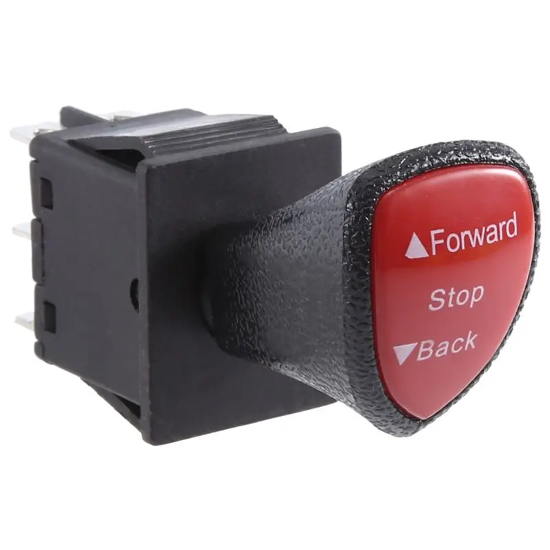 AA92-Forward-Stop-Back DPDT 6Pin Latching Slide Rocker Switch KCD4-604-6P Car Switch
