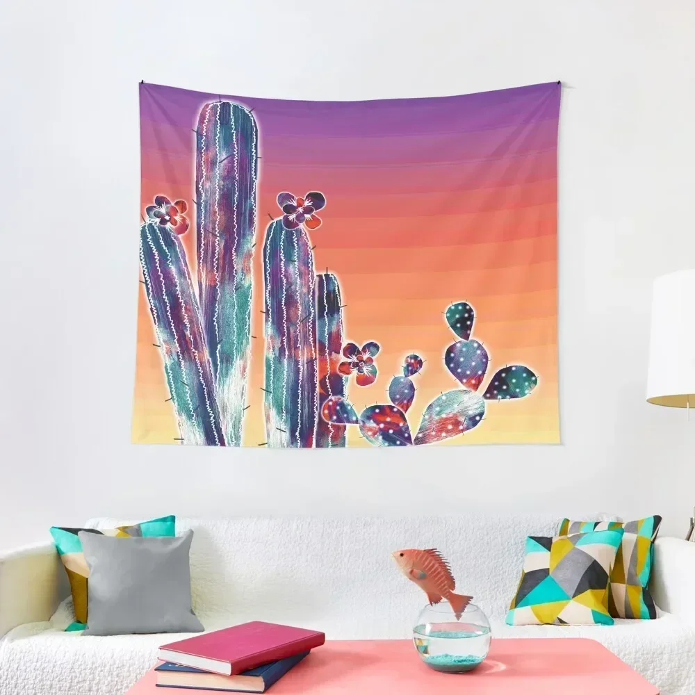 

Sunset Painted Desert Tapestry Wall Carpet Wallpaper Bedroom Tapestry