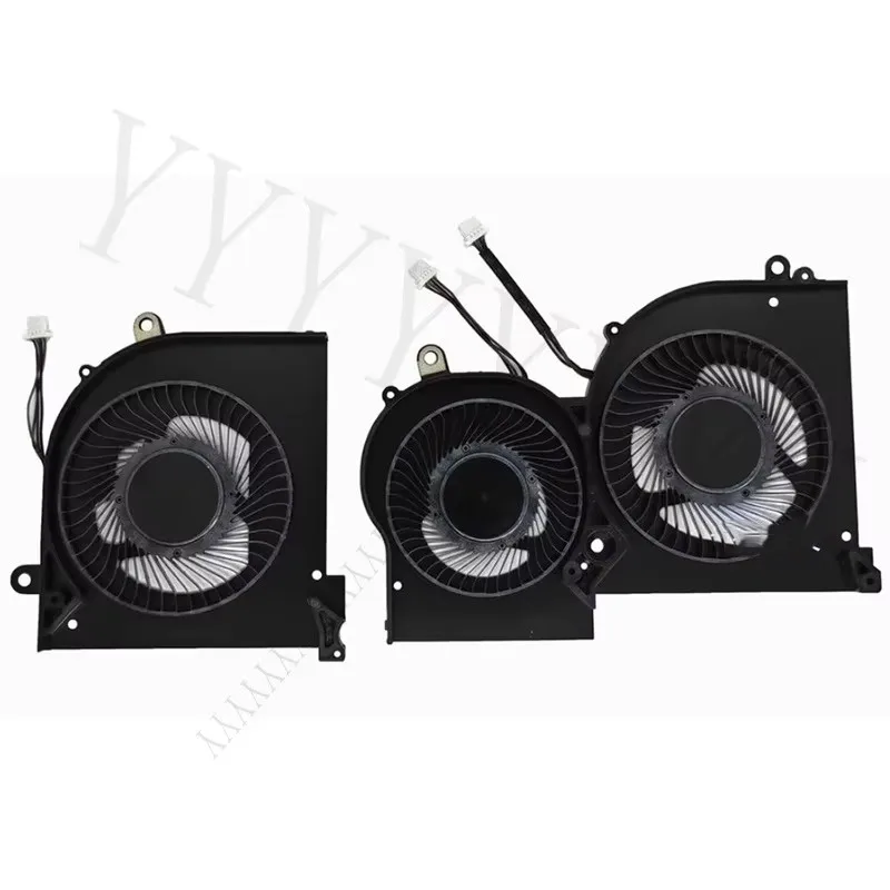 Y + pour MSI GS65VR P65 MS-16Q4 16Q5 8RF 8RE, ventilateur de refroidissement pour ordinateur portable, CPU, GPU, DC 5V