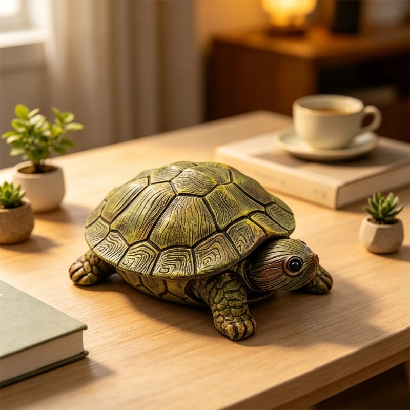 

Lovely Turtles Resin Jewelry Storage Box Animal jewelry ring storage box For Home Offices Decoration And Gift