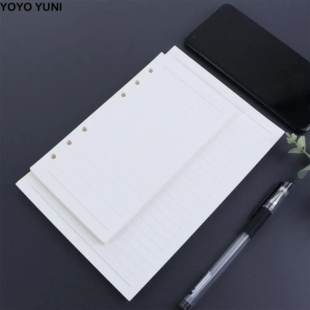 

Grid Dot Line Daily Planner Spiral Binder A5 A6 A7 Binder Inside Page Loose Leaf Inner Page Notebook Refill Paper Refill