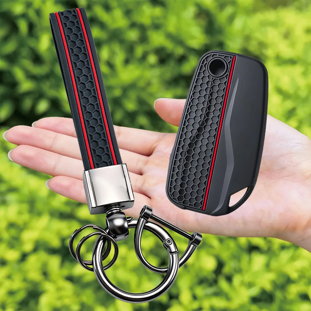 For DUCATI Multistrada V2 V2S V4 V4S 1260S 950S Silicone Motorcycle Electronic Start Key Case Cover Key Shell Accessories