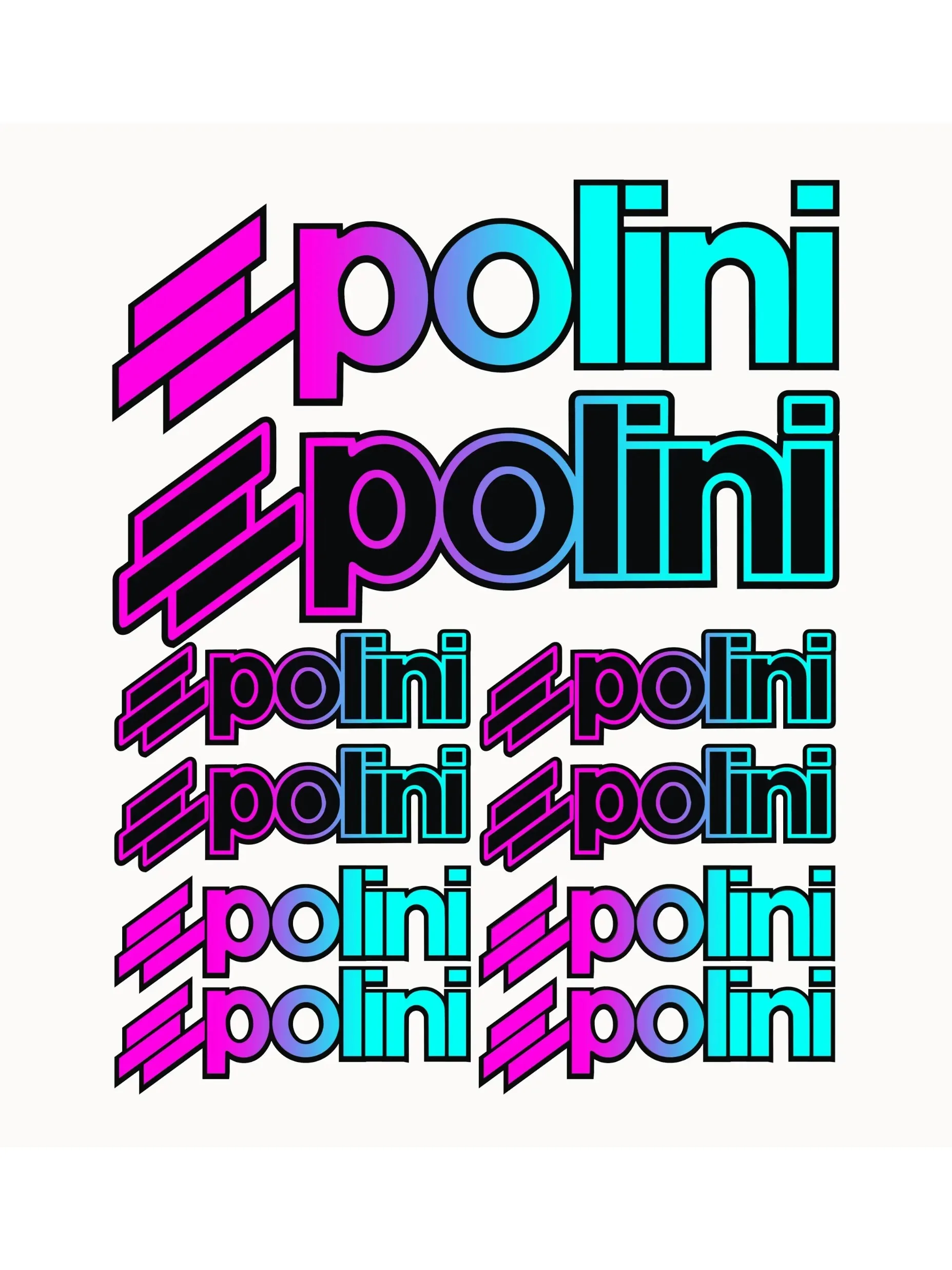 AliExpress NONE 10pcs Creative Car & Polini Motorcycle Sticker Set - Self-Adhesive Waterproof Sunscreen Vinyl