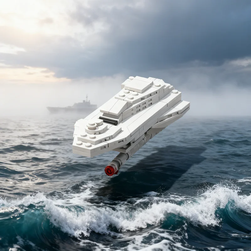 

162pcs MOC Aakenn Class Freighter Transport Space Model Building Blocks Construction Christmas Gifts Toys Brick Birthday