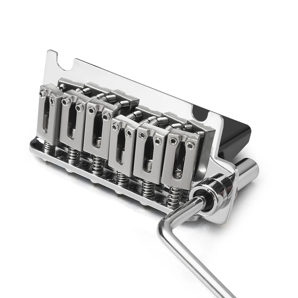 10.5mm Electric Guitar Bridge Hardtail Bridge 2 Post Point Electric Guitar Tremolo System Bridge for ST Guitar