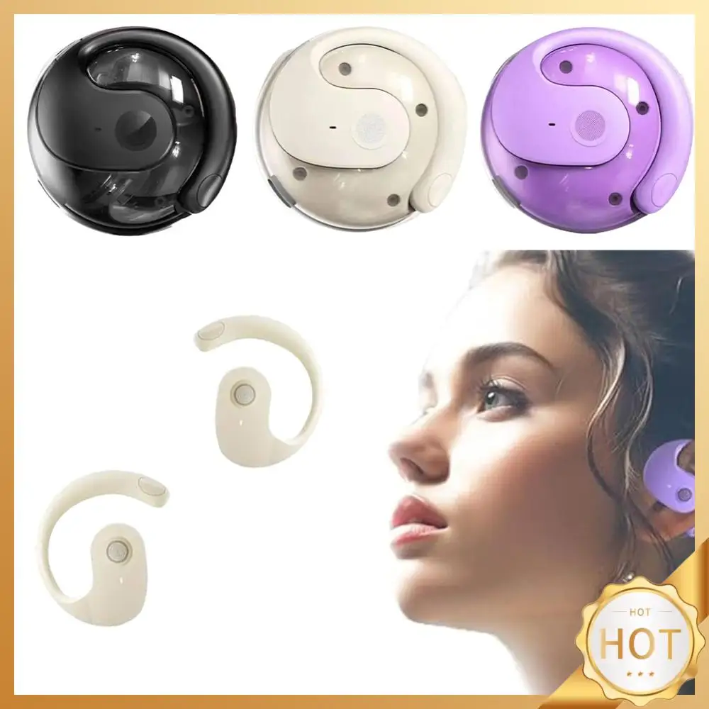 سماعات مترجم اللغة متوافقة مع بلوتوث 5.0 الترجمة الفورية سماعة الأذن المعلقة للمسافرين