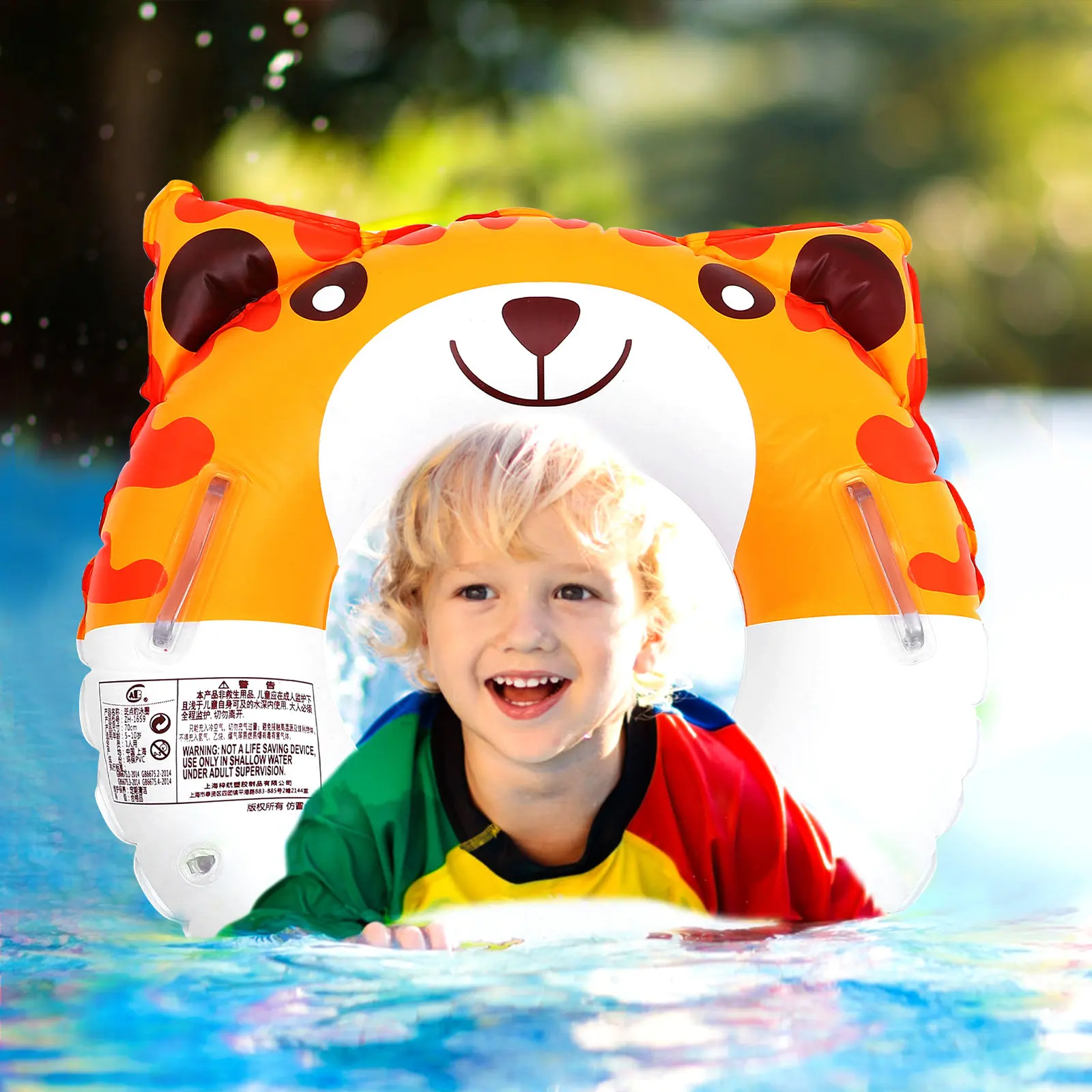 

Float Ring Swimming Pool Portable Inflatable Rings PVC Floating Outdoor