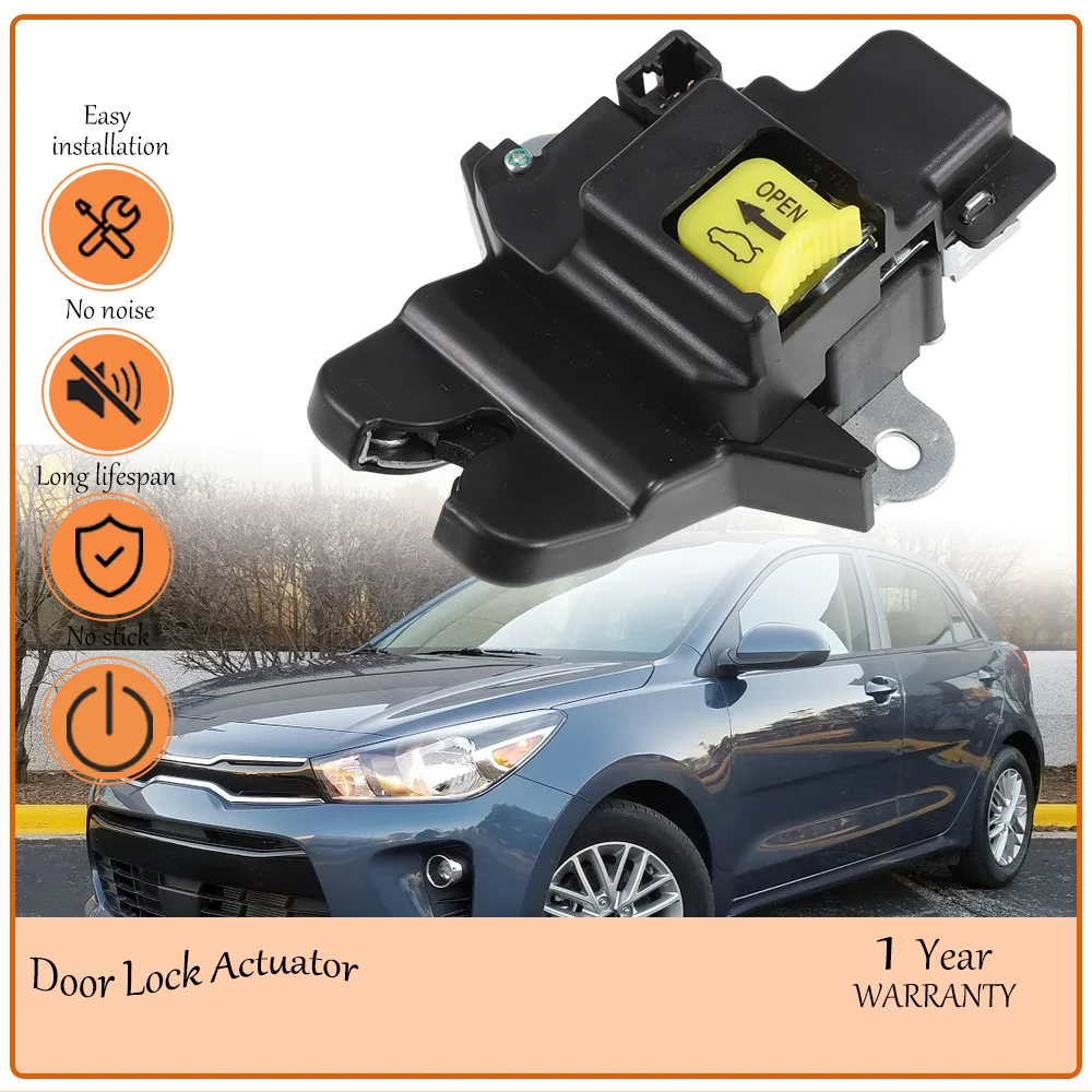 

Rear Liftgate Door Lock Actuator Compatible With Kia Rio 2018-2021 Tailgate Latch Assembly Replace oem 81230H9001 No motor