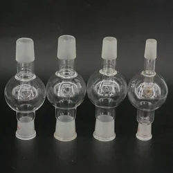 Piège à Bosses avec Joint Femelle à Mâle, Verre, Évaporateur à Distance, Labware, 14/23, 19/26, 24/29, 29/32, 50ml