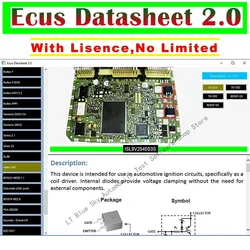 ECU Repair Software Ecus Datasheet 2.0 PCB Schematic with Electronic Components of ECU and Additional Information For IAW Bosch