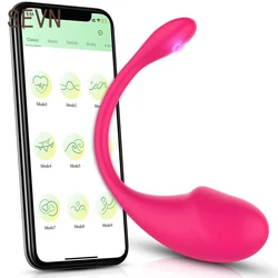 Wireless Bluetooth Dildo G Spot Vibrator for Women APP Remote Control Wear Vibrating Egg Clit Female Panties Sex Toys for Adults