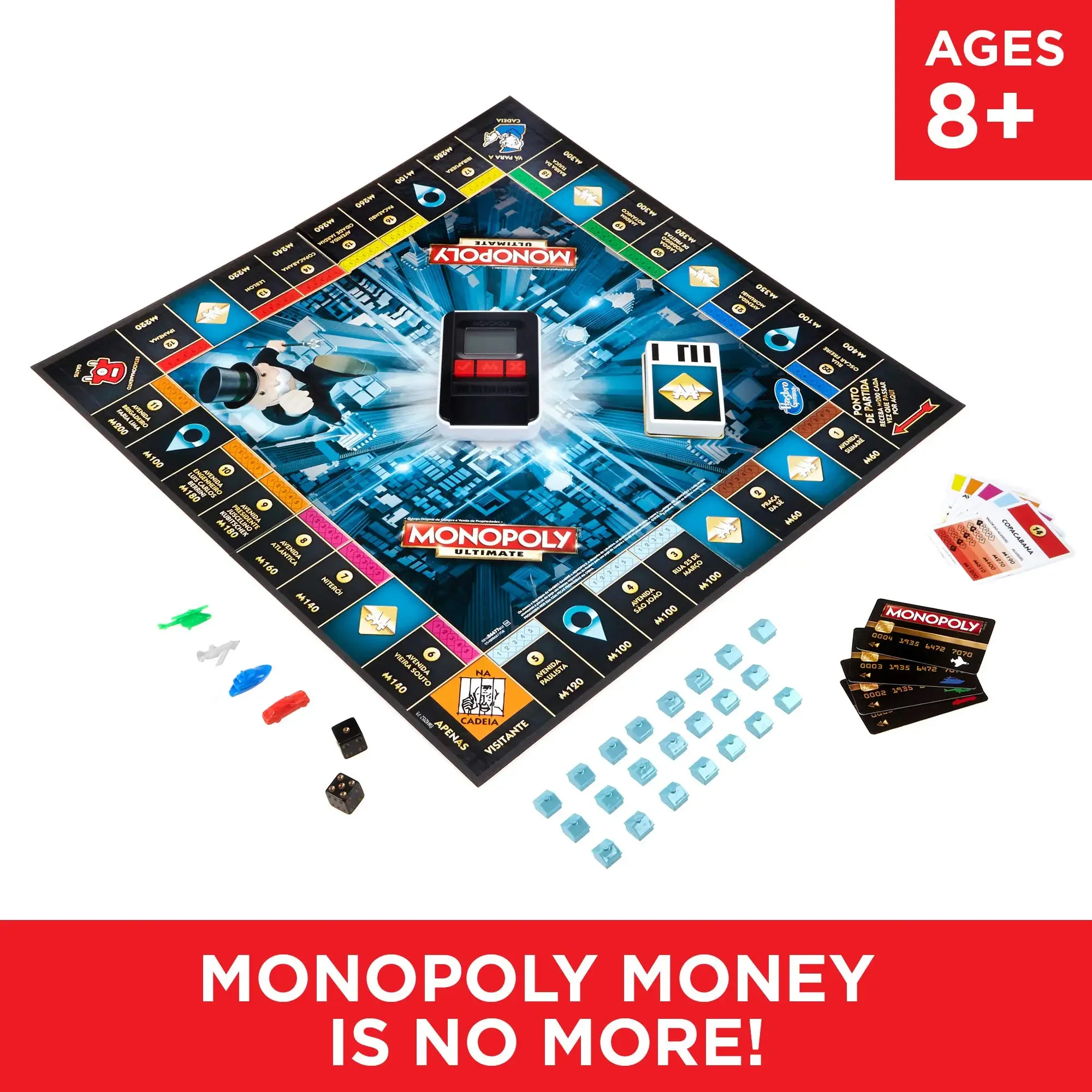 Hasbro MONOPOLY Crooked Cash Board Game B6677