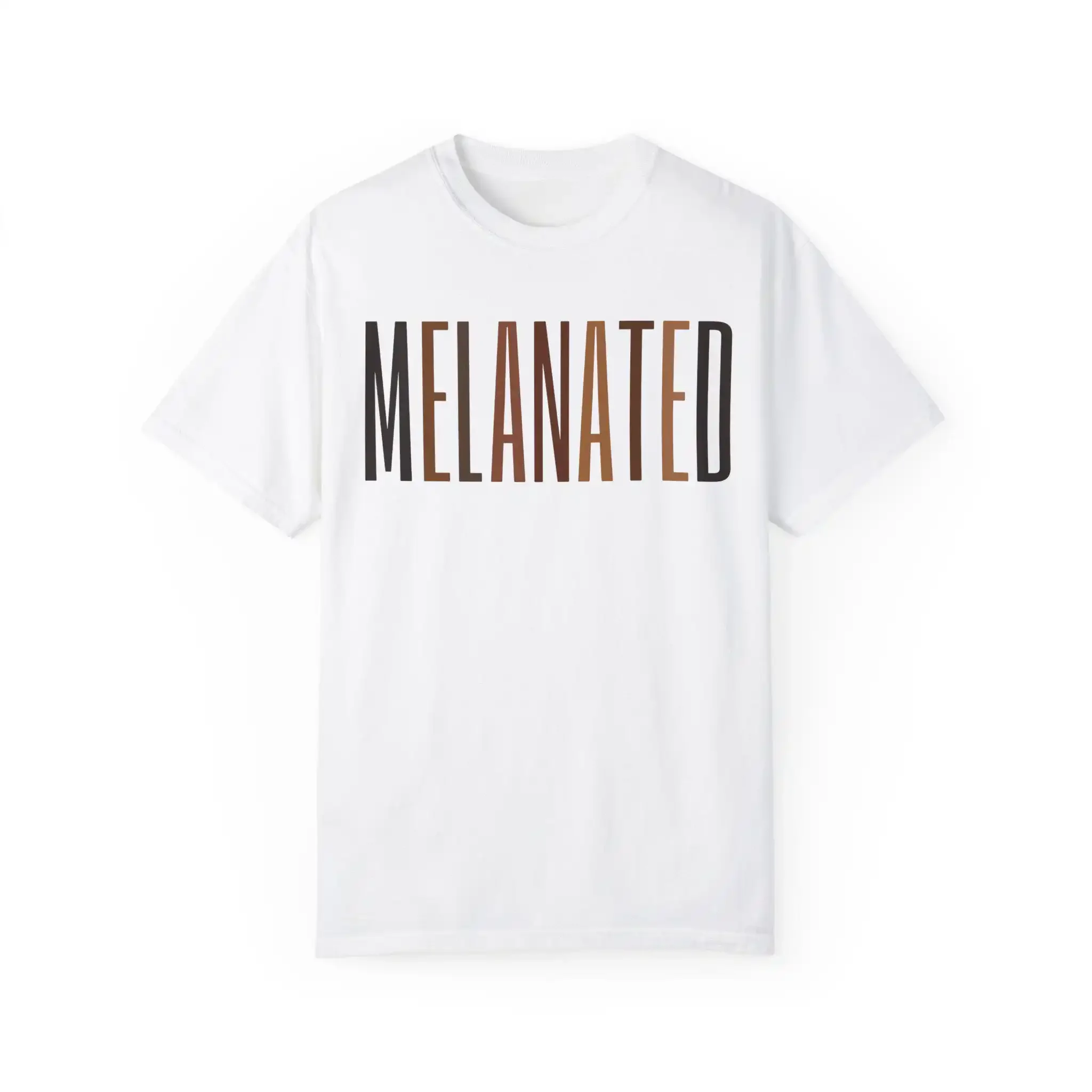 Melanated T-Shirt Black History Month zur Feier des afroamerikanischen Erbes